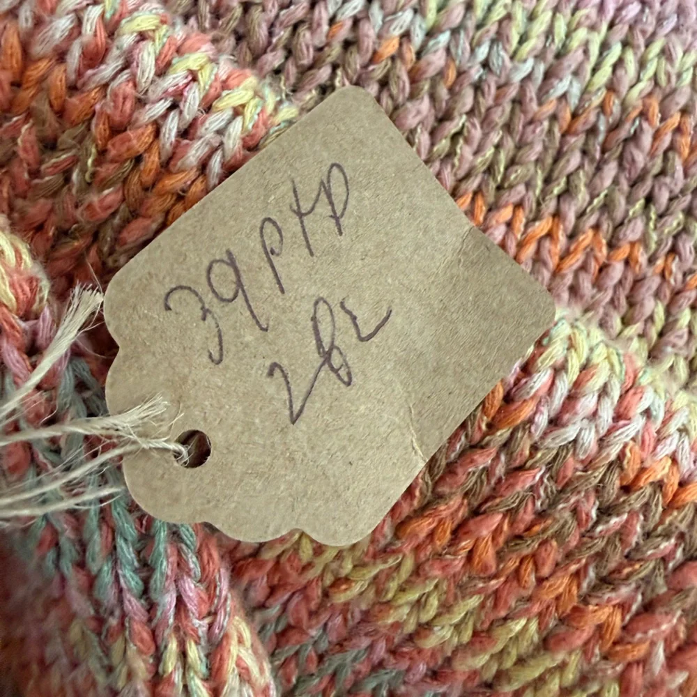 Free People Radiate Sweater in Confetti Combo Pastel Fringe Knit - Picture 12 of 14